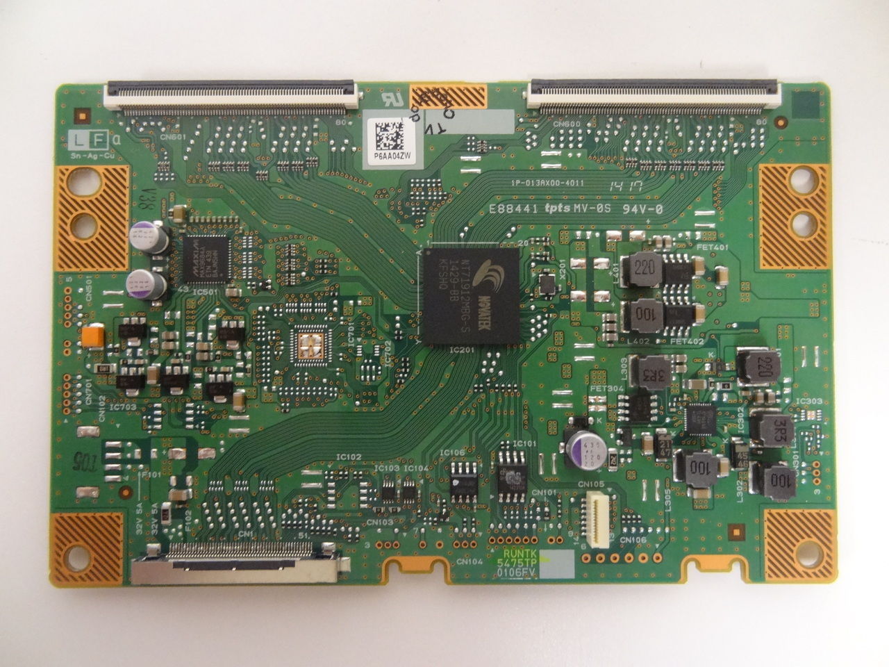 Sony KDL-60W850B KDL-70W850B KDL-60W630B T-Con-Board RUNTK5475TP